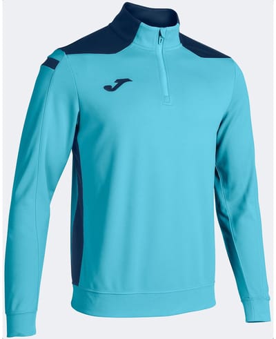 Joma Championship VI Ziptop Heren - Marine / Fluor Turquoise | Maat: 2XL