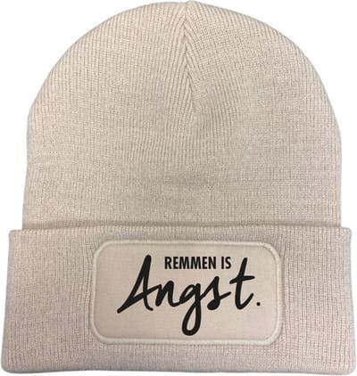 Remmen is Angst wintermuts almond | zwart - soBAD. | Wintersport | Après ski outfit Warme Muts voor Volwassenen | Heren en Dames Beanie