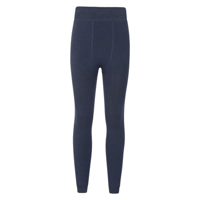 Mountain Warehouse Dames/Dames Fluffy Fleece Gevoerde Thermische Legging (Marine)