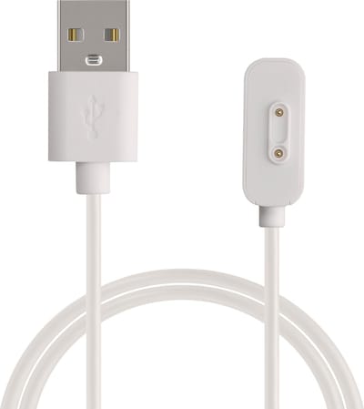 kwmobile USB-oplaadkabel geschikt voor Xplora X5 / X5 Play / X4 - Kabel voor smartwatch - wit