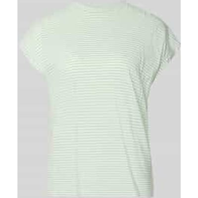 Loose fit T-shirt van pure biologische katoen model 'STRIPE'