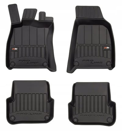 Frogum No.77 - Automatmatten passend voor Audi A6 C6 2004-2006 - 3D Korfmodel - TPE Rubber - Zwart