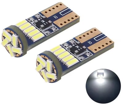 TLVX Autolampen W5W T10 LED steeklampen 6500K - Canbus – Storingsvrij – Steeklamp – Interieur verlichting – Wit licht – Lange levensduur – 12V – Stadslicht – Interieurlicht – Parkeer lampen – Stadsverlichting LED (2 stuks)