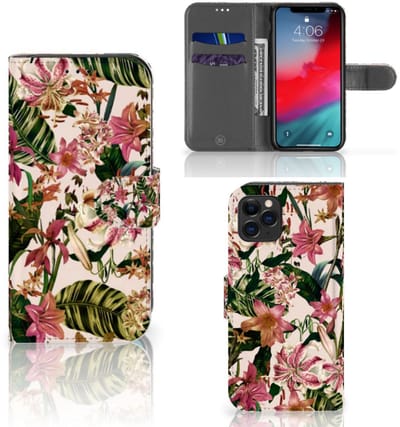 Apple iPhone 11 Pro Hoesje Flowers