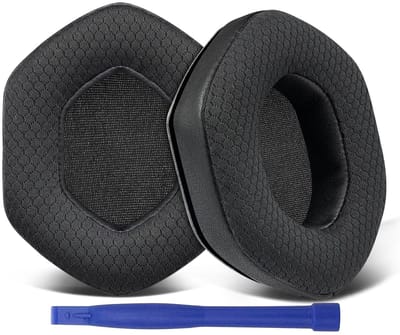 Dailygoods - SOULWIT Vervangende oorkussens voor V-Moda Crossfade 1/2/3 Wireless, M-100/M-100 Master, LP2/LP hoofdtelefoons, earpads cushions met duurzame meshstof en schuim met hoge dichtheid