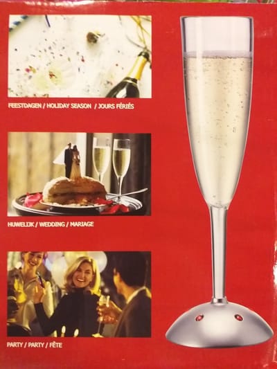 Princess, Party Champagne Glasses (per 2)