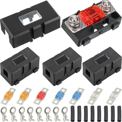 Dailygoody - Ans Car Fuse Holder 200A voor Midi Fuse met Fuses en