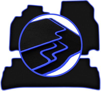 CARLUX-BLUE automatten voor: Nissan Cube Z12 Keicar (2008-2011)