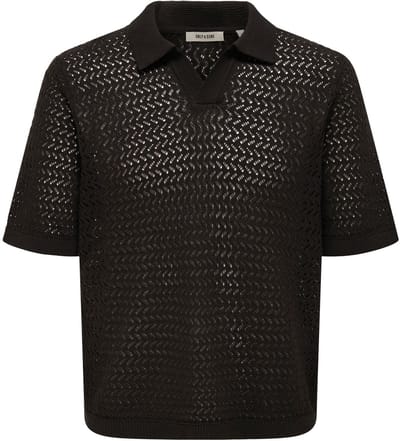 ONLY&SONS - ONSNYLE 5 SS SPLIT POLO KNIT CS - Heren - Gebreide truien