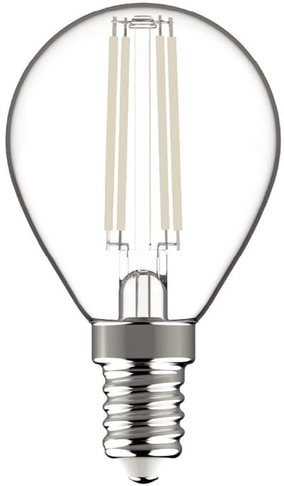 Avide E14 LED Filament Lamp 4.5W - 270lm - 4000K - Neutraal Wit - LED Mini Globe P45 - Vervangt 40W Gloeilamp