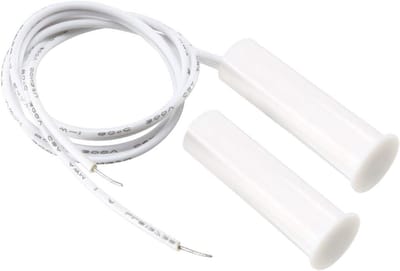 Contact Sensor Alarm - Magnetische Schakelaar - Beveiliging Thuis - Normaal Gesloten - 15-25mm - Wit
