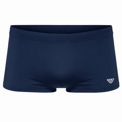 Armani Zwemboxer met mini logo blauw