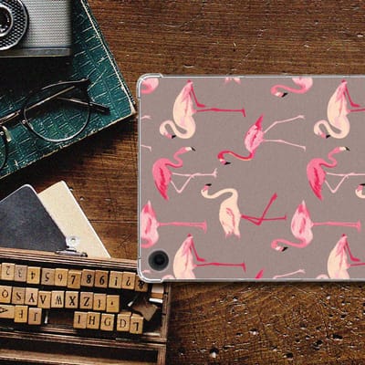 Samsung Galaxy Tab A9 Plus Back Case Flamingo