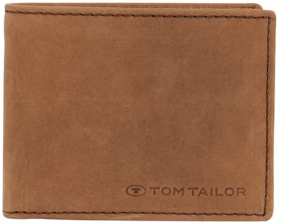 Tom Tailor - TTRON portemonnee van leer - Maat ONESIZE - braun / brown