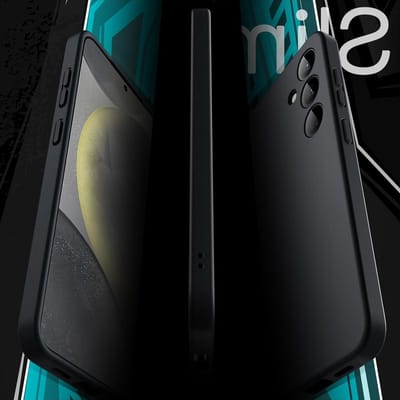 Slim Fit Hoes voor Samsung Galaxy S24 5G, Volledige Camera Lens Bescherming, Dunne Shockproof TPU Case met Matte Afwerking, Zwart, Perfecte Pasvorm en Duurzaam Ontwerp