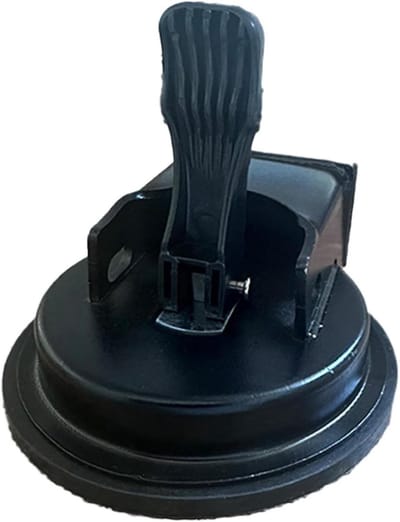 Vloer Zuignap - Handgreep Gereedschap - Vloer Leggen - Stabiele Composiet Constructie - 14x14x8 cm - Zwart