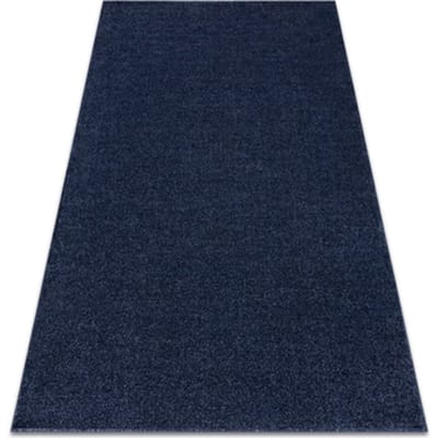 Kleden Rugsx Tapijt SOFTY uniform, enkele kleur donker blauw 60x100 cm