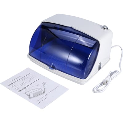Armoire Stérilisateur Désinfectant UV pour Salon de Coiffure Température blue