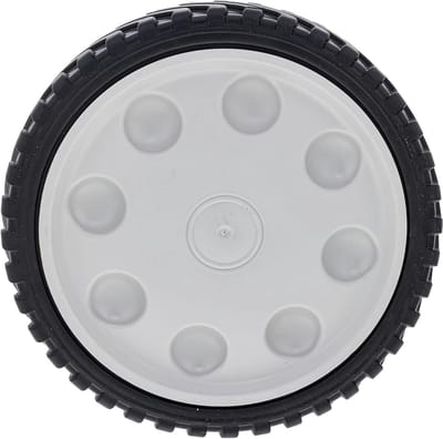 Vervangingswiel Kit - Onderstel Onderdeel - Grasmaaier Onderhoud - 8 Inch Wiel - 2 Inch Velg - Zwart