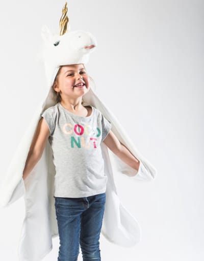 Wild & Soft - Vermomming en Tapijt eenhoorn