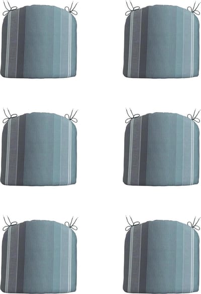 Madison - Zitkussen - Universeel - 6st - 46x48cm - Stef Grey - Grijs