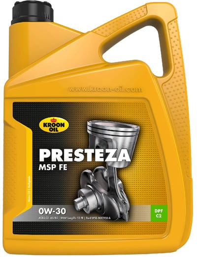 Kroon-Oil Presteza MSP - Longlife-12 FE - 5 Liter - Vol-synthetisch 0W-30