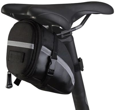 Cosensi- Fietsopbergtas Waterdicht - Zadeltas Racefiets - Zadeltas Mountainbike - Fietstas Onder Zadel - Grote Capaciteit - Reflecterend Design