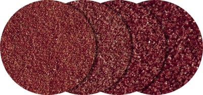wolfcraft - Schuurpapier set voor haakse slijper Ø 50 mm - 8 stuks - 5608000