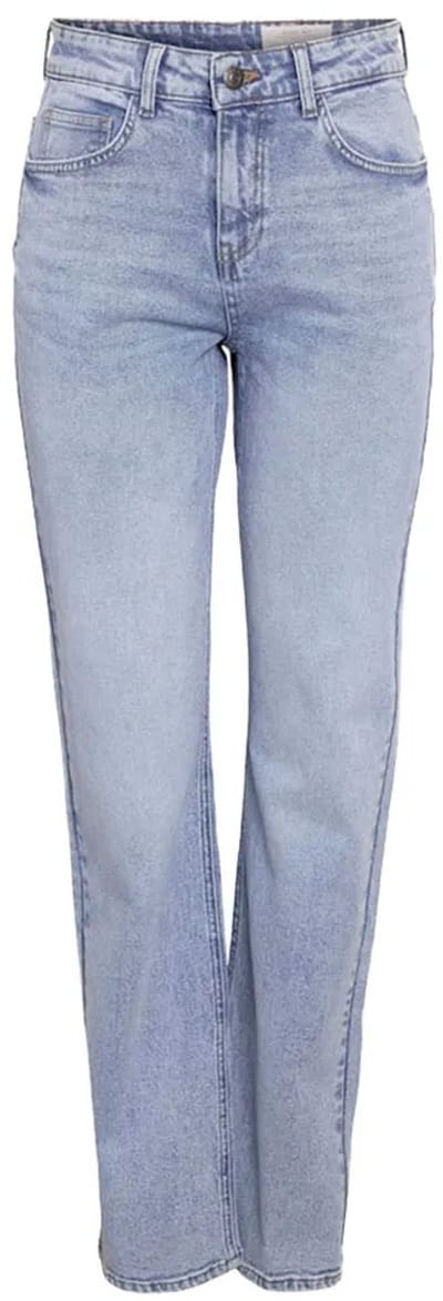Noisy May Monica Straight Az359lb Hoogzittende Jeans Blauw 28 / 30 Vrouw