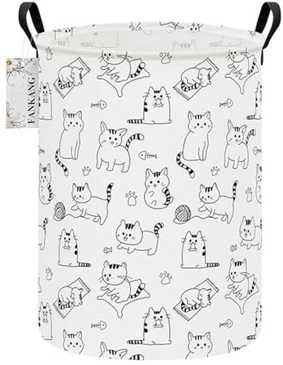 Opvouwbare Grote Opbergmand voor Kinderkamer - Canvas Wasmand voor Speelgoed en Kleding