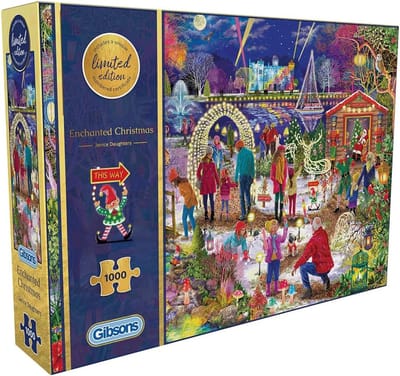 Kerst Legpuzzel - Feestelijke Puzzel - Ontspanning Thuis - Limited Edition - 1000 Stukjes 68x49cm - Meerkleurig