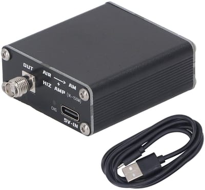 Allecto - 110 M frequentieconverter - Versterker met hoge weerstand - Compact formaat - Antenne-matching - Verbeterde ontvangst...