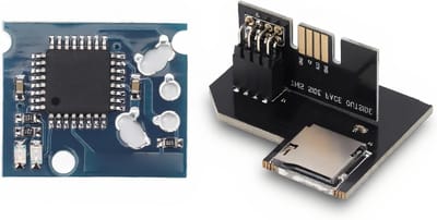 Adapter voor SD Card Reader en Micro Storage Card, Geschikt voor SD2SP2 PRO en Swiss Boot Disc (PAL EU Versie)