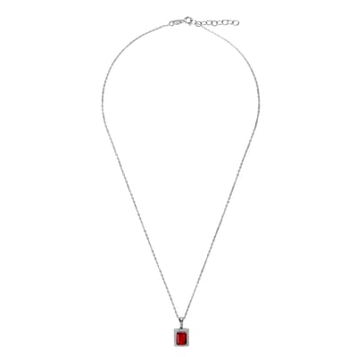 Orphelia 'Enora' Dames 925 Sterling Zilveren Ketting met Hanger - Zilver ZH-7425/RU