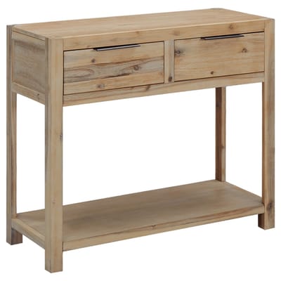 vidaXL - Wandtafel - 82x33x73 - cm - massief - acaciahout