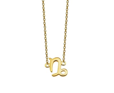 Steenbok Ketting Gold-Plated Zodiac ZN001G