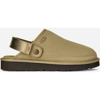 UGG® Goldencoast II-klomp in Muted Brass/Magnolia Leaf, Maat 42