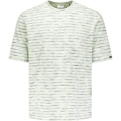 No Excess T-shirt Crewneck Spacedyed Green Größe: S | Basic T-Shirts Outlet | Herren | Grün