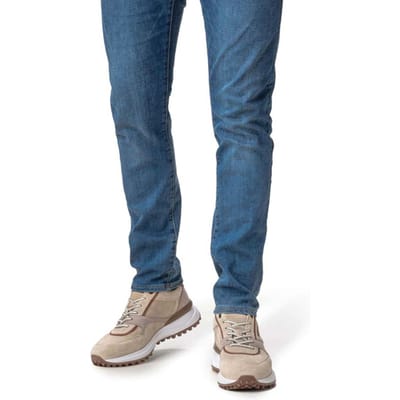 Floris Van Bommel Sfm-10223 Noppi Sneakers - Suède - Heren - Beige - Maat 42⅔
