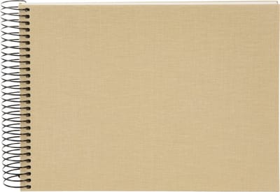 Goldbuch - Spiraal fotoalbum Bella Vista - Beige - 24x17 cm
