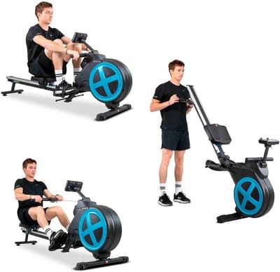 Opvouwbare Roeimachine met Magnetische Weerstand en 8 Niveaus voor Thuistraining
