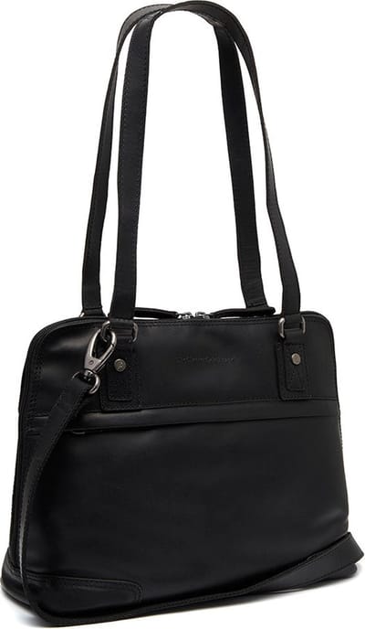 The Chesterfield Brand Schoudertas Schoudertas Belgrado Shoulderbag Black Zwart