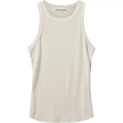 Sofie Schnoor Snos215 Tops & T-shirts Dames - Shirt - Gebroken wit - Maat L