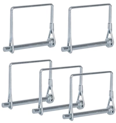 Pijpklepplinten 5 stuks 8 mm klapsplint met borgpen voor tuin en haken