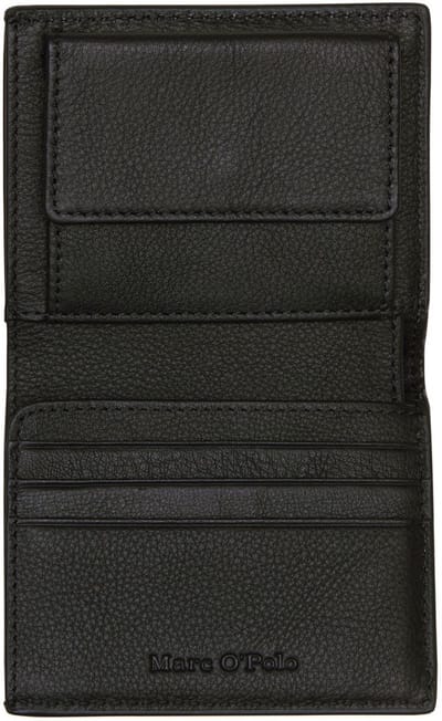 Marc O'Polo portemonnee Pierre Combi Wallet Black zwart