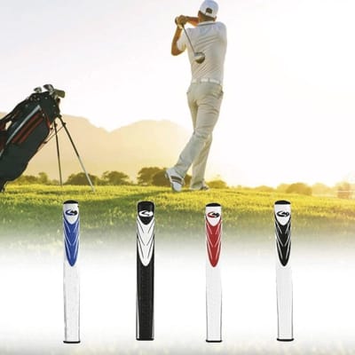 Professionele Antislip Golf Putter Grip - PU Handvat voor Golfclub, Push Rod, Vishengel en Schepnet - Zwart