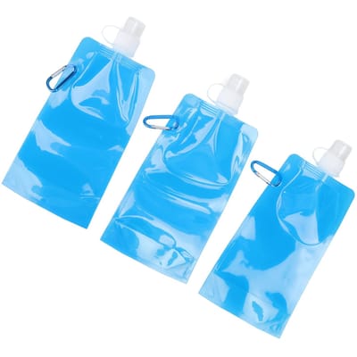 Opvouwbare Waterfles Multifunctioneel BPA Vrij PE Zachte Waterfles voor Outdoor Reizen Kamperen