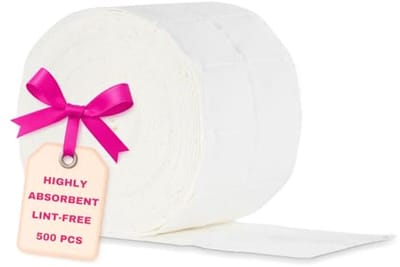 Pluisvrije Swabs voor Nagelontwerp - 500 Stuks Professionele Wattenstaafjes voor Manicure
