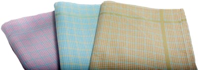 Tiseco 12 stuks - Dames zakdoeken 4714 - Lizy - 30 - Blauw