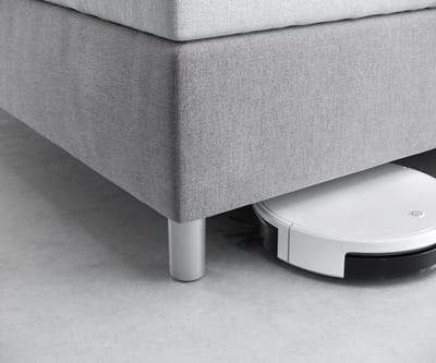 Boxspringsysteem-poten-variantenset Dream aluminiumkleurig poten bodemvrijheid 10 cm voor bedbreedte 140/160/180